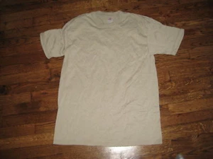 wicking tshirt,us army, tan 100%, poly,us made,xs - Picture 1 of 2