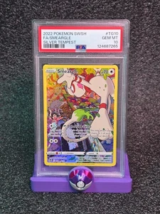 2022 Pokemon Sword & Shield Silver Tempest Smeargle Fa #TG10 PSA 10 - Picture 1 of 2