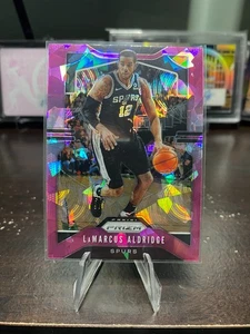 Panini Prizm 2019-20 - LaMarcus Aldridge #133 Pink Cracked Ice Prizm - Imagen 1 de 2