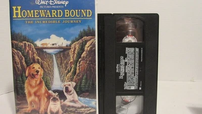 Walt Disney's Homeward Bound VHS Tape Collectible VHS Tape Foto 1 de 4