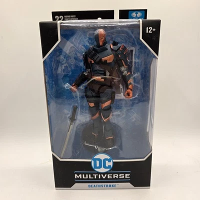 McFarlane Toys DC Multiverse BATMAN: ARKHAM ORIGINS DEATHSTROKE 1:12 NUEVO SIN USAR, EN CAJA 7"" Foto 1 de 4