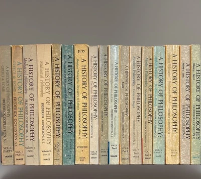 RARE SET A HISTORY OF PHILOSOPHY - Frederick Copleston, S.J. Vol. 1-9 (17 books) Foto 1 de 4