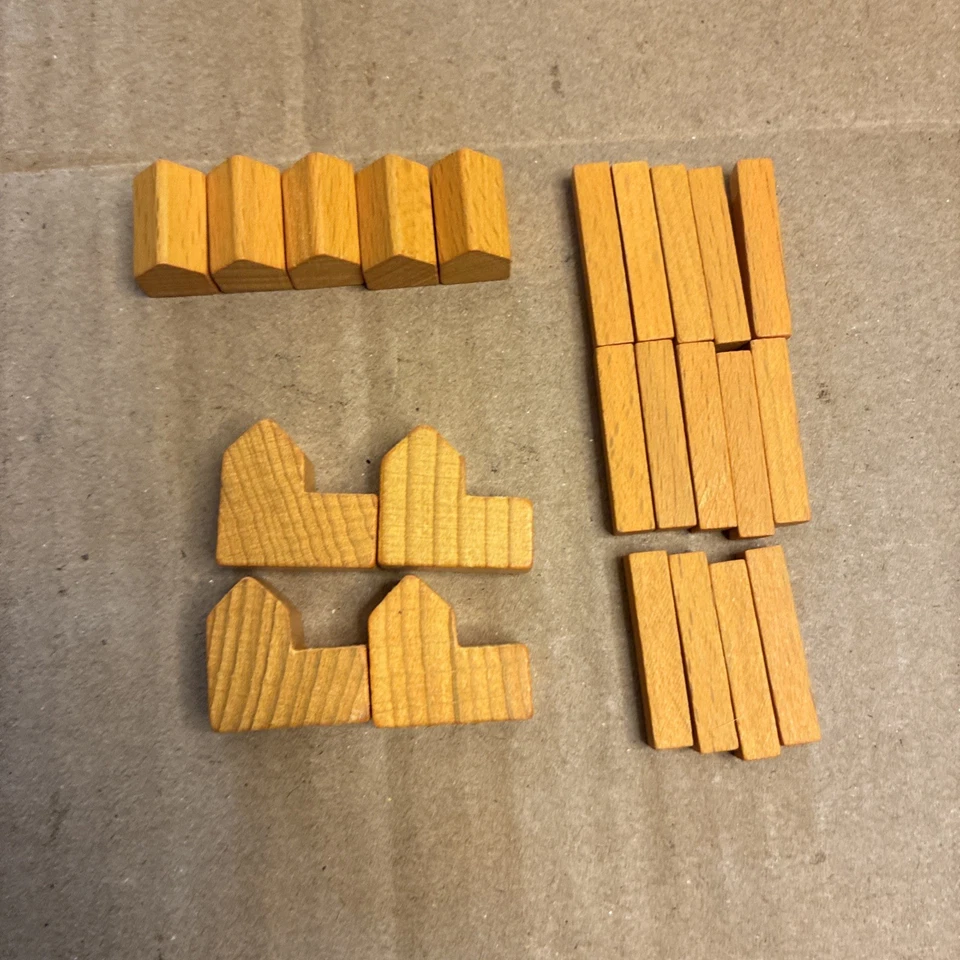 Catán Naranja Asentamientos Ciudades Carreteras Piezas de Repuesto - Falta 1 Carretera Foto 1 de 1