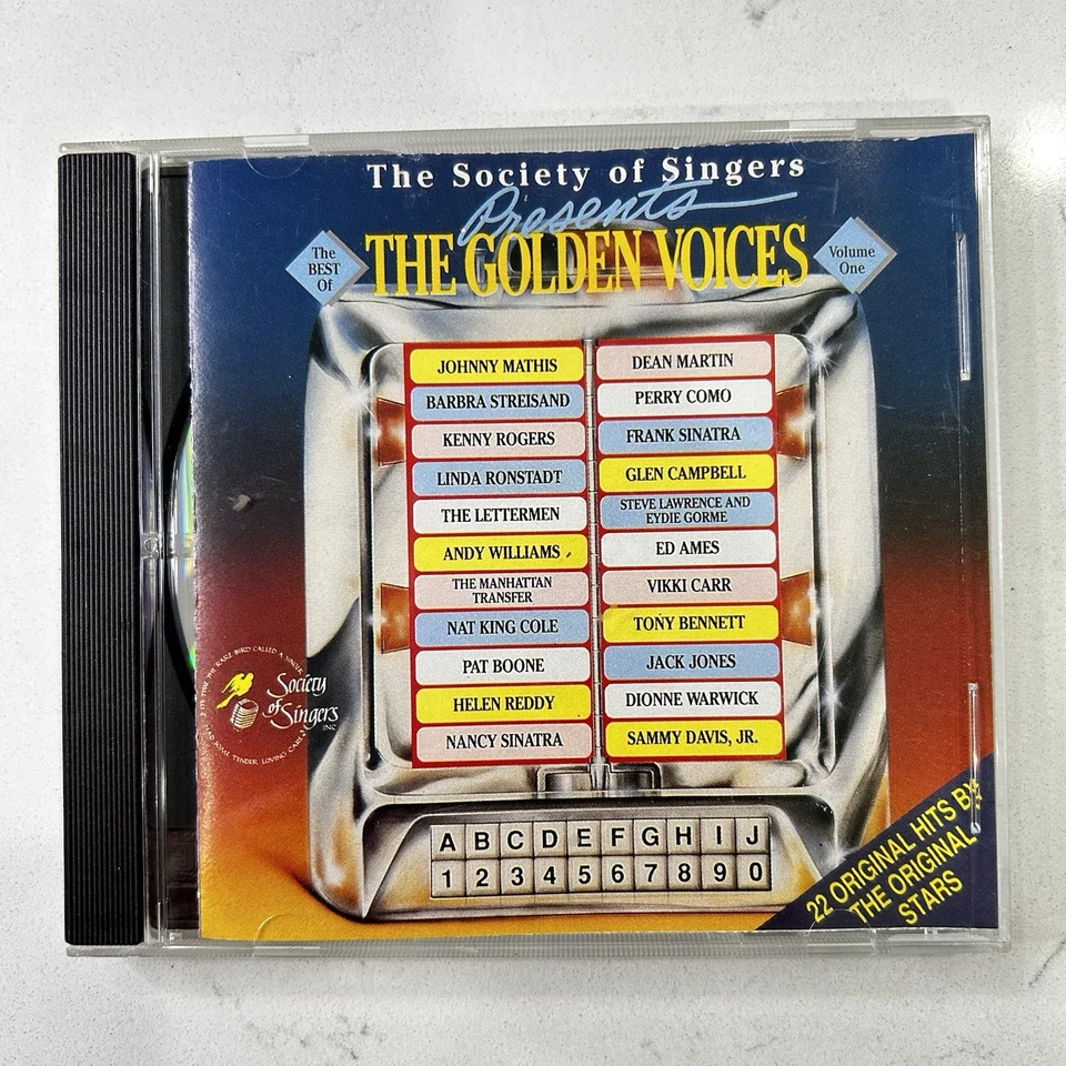 The Society of Singers The Golden Voices Vol 1 CD Vocal Legends Compilation Foto 1 de 4