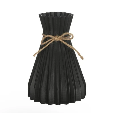 Flower Vase Simplicity Basket Arrangement Rattan-like Plastic Vases Lightweight - Image 1 of 4