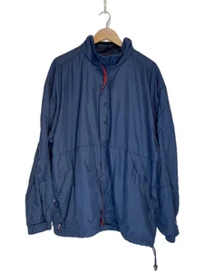 Reebok Nylon Jacket, Large, Polyester, NVY, Solid Color - Picture 1 of 4