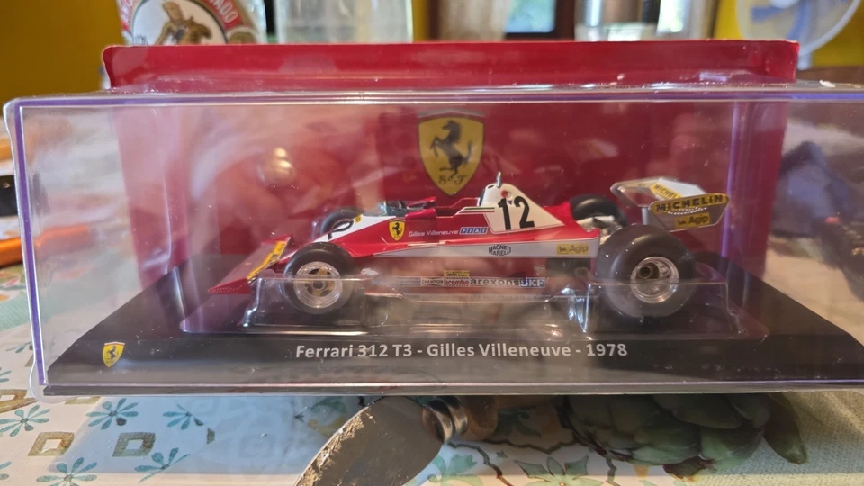 ​🏎️ Modellino Esclusivo Ferrari 312 T3 - Gilles Villeneuve (1978) 🏎️ - Immagine 1 di 4