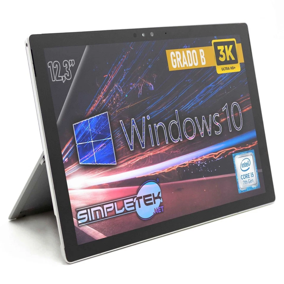 Microsoft Surface Pro 5 I5 8GB SSD 256GB Windows 10 Touchscreen Refurbished - Bild 1 von 4