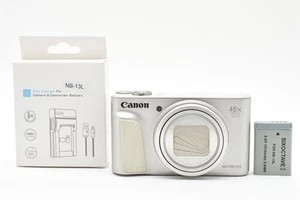 🍀NEAR MINT🍀Canon PowerShot SX730 HS Silver 20.3MP 40xZoom w/Battery JAPAN - Picture 1 of 14
