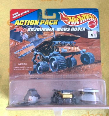 Hot Wheels JPL Sojourner Mars Rover 1997 Action Pack Mars Rover - Image 1 of 2
