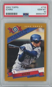 Ichiro (PSA 10) 2002 Topps #716 - Bild 1 von 2