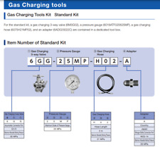 Kit de charge pour accumulateur hydraulique azote gaz Nacol Nippon 7 en 1 gk-01