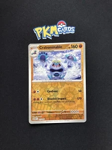 Pokémon TCG Crabominable Obsidian Flames 115/197 Reverse Holo LP. - Imagen 1 de 2