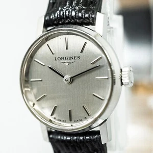 *NEAR MINT w/Paper* LONGINES L.817.4 Hand Winding Silver Dial 21mm Women's Watch - Picture 1 of 20