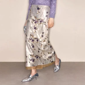 Embroidery Spring/Summer Womens Chinese Style Elegant Thin Straight Half Skirts - Imagen 1 de 26