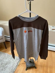 VF IMAGEWEAR OFFICIALLY LICENSED NFL CLEVELAND BROWNS LONG SLEEVE SHIRT 14/16 - Picture 1 of 4