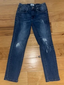 HUDSON GIRLS DISTRESSED JEANS SIZE 8 EXCELLENT COND LD9 - Picture 1 of 4