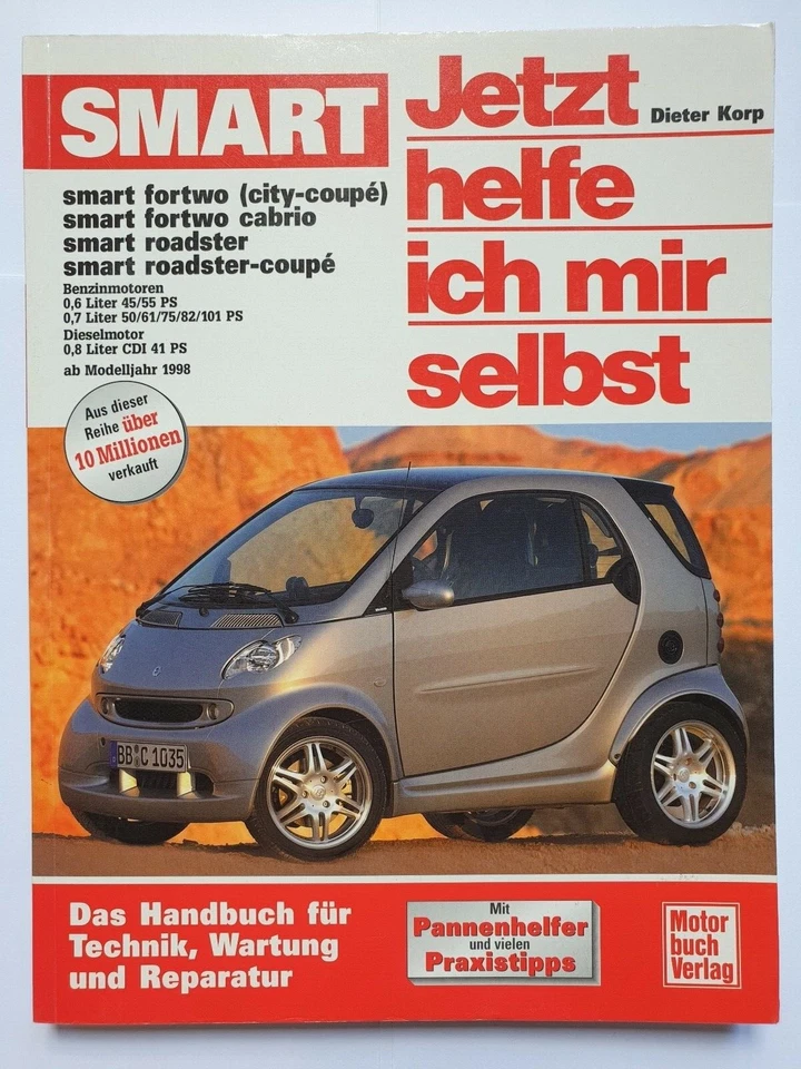Jetzt helfe ich mir selbst 244 Smart fortwo roadster ab 1998 Reparaturanleitung - Bild 1 von 1
