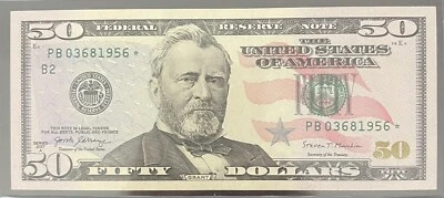 2007 $50 Star Notes. 6 Consecutive Numbers. - Image 1 of 4