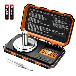 Digital Pocket Scale 50g x 0.001g with Calibration Weight and Tare Function - Picture 1 of 12