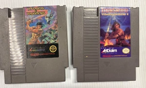Wizards & Warriors 1 And 2 Iron Sword (Nintendo Entertainment System, NES, LOT - Picture 1 of 5