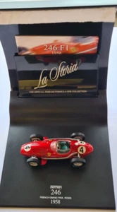Mattel La Storia Ferrari Mod. 246 del 1958 G.P. Francia usata leggi bene sotto! - Foto 1 di 6