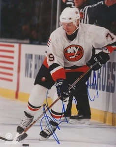 ALEXEI YASHIN Signed NEW YORK ISLANDERS 8X10 Photo w/COA #7 - Picture 1 of 1