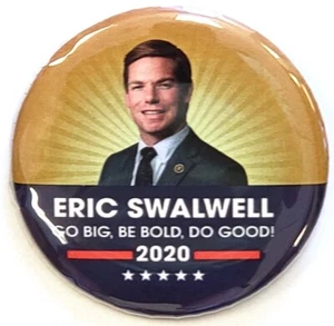 2020 Eric Swalwell For President Button - Bild 1 von 1