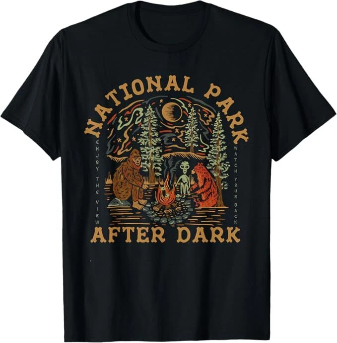 Camiseta Funny National Park After Dark Foto 1 de 1