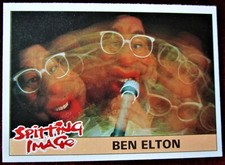 SPITTING IMAGE - Card #57 - "BEN ELTON" - TOPPS 1990