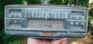 Medidores de cuadro de instrumentos Olds 1940 sin probar 90.378 millas - Imagen 1 de 3