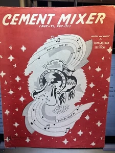 1946 Novedad Partituras MEZCLADOR DE CEMENTO de Gaillard - Imagen 1 de 2