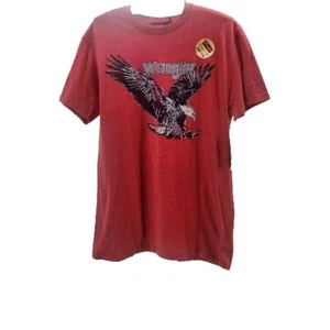Camiseta Wrangler Talla Mediana Roja Con Águila Nueva - Imagen 1 de 6