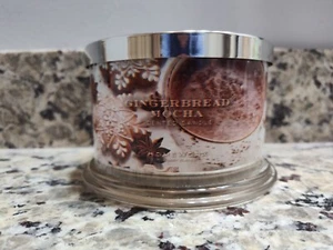Slatkin and Co. HomeWorx "Gingerbread Mocha" 4 wick 18 oz Candle - Picture 1 of 3