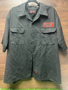 Slipknot vtg 2002 Dragonfly Work Shirt Button Up Short Sleeve Men's XL - Picture 1 of 12