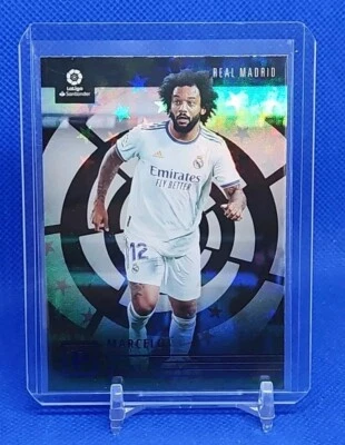 2021-22 PANINI CHRONICLES LA LIGA PURPLE ASTRO / MARCELO # 36 / REAL MADRID - Image 1 of 2