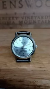 Ingall Service Wrist Watch Working Leather Strap - Picture 1 of 3