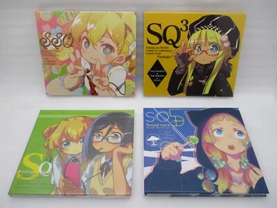 Sekaiju No Meyq 3 4 5 Son Piste Rough Croquis Version & Shin Meiq St 4CD - Image 1 of 4