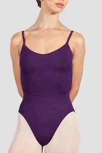 Bloch Damen Schaufel Rückseite Unterhemd Trikot Vordernaht Detail Rubin L4207 Aubergine - Bild 1 von 4