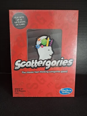 New Hasbro Scattergories Game Ages12+ 2 to 6 Players in Sealed Box - Image 1 of 4