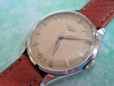 1950's Longines Stainless-Steel 36mm Gentleman's Manual Wind Watch - Working