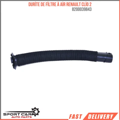 SPORT CAR AUTO PARTS Tuyau de Filtre à Air en Plastique Renault Clio 2 Longueur 54cm 8200039843