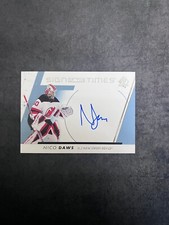 2022-23 SP Authentic Hockey Nico Daws Sigh Of The Time New Jersey Devils WZY