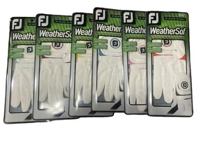 FJ WeatherSof Fashion Women's Regular Left Medium Multicolor(LOT OF 6) Gloves - Picture 1 of 10