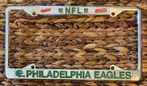 2000 NFL Philadelphia Eagles Nummernschild Rahmen - Bild 1 von 1