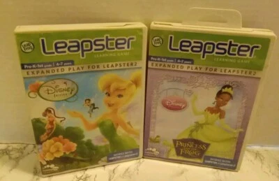 Leapster Disney Fairies And The Princess And The Frog - Image 1 of 4