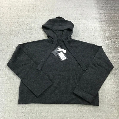 New Naadam Sweater Womens Extra Small Tracksuit Hoodie Dark Gray Hoody Casual - Image 1 of 4