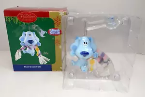 Carlton Cards 2004 Blue's Room Blue's Clues Greatest Gift Christmas Ornament NIB - Picture 1 of 9