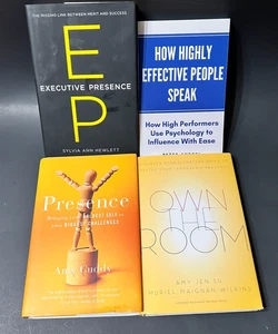 Lot of 4 Executive Presense Business Leadership Books - Picture 1 of 4