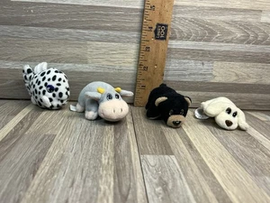 LOT OF 4 Vintage 1995 Pound Jungle, Ocean, Farm Mini's 3" Lewis Gallop - Bild 1 von 5